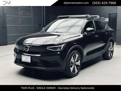 Used 2023 Volvo C40 P8 Recharge Plus AWD/4WD image 1