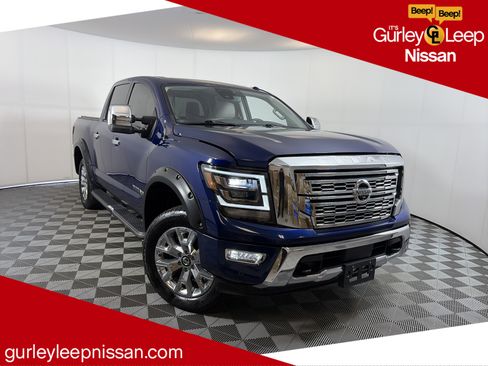 Used 2021 Nissan Titan SL w/ Moonroof Package AWD/4WD image 1