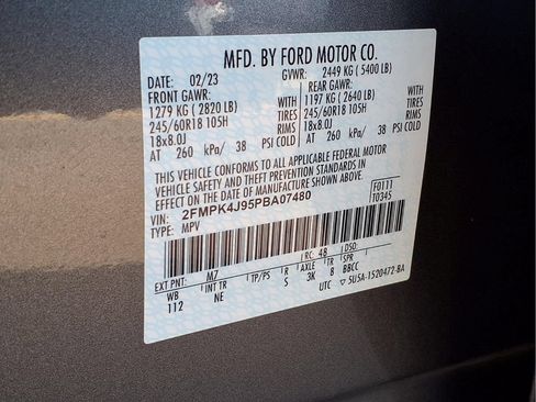 Used 2023 Ford Edge SEL w/ Sport Appearance Package AWD/4WD image 23