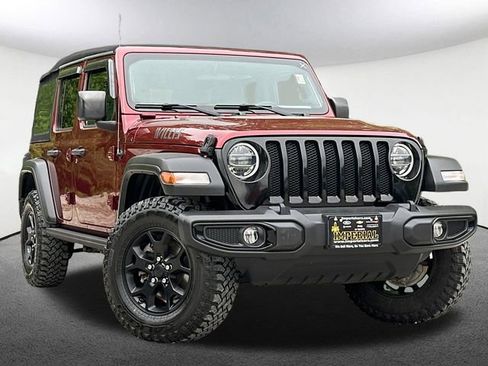 Used 2021 Jeep Wrangler Unlimited Sport AWD/4WD image 2