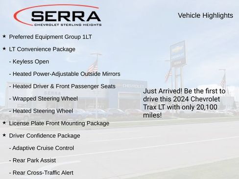 Certified 2024 Chevrolet Trax LT w/ Driver Confidence Package FWD image 3