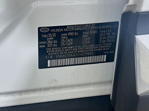 Used 2020 Hyundai Santa Fe SEL FWD image 12