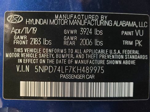 Used 2019 Hyundai Elantra SE image 33