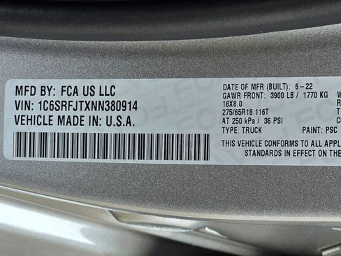 Used 2022 RAM 1500 Laramie image 28