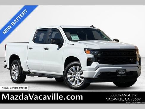 Used 2024 Chevrolet Silverado 1500 Custom w/ LPO, Dark Essentials Package RWD image 1
