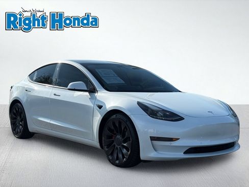Used 2021 Tesla Model 3 Performance AWD/4WD image 11