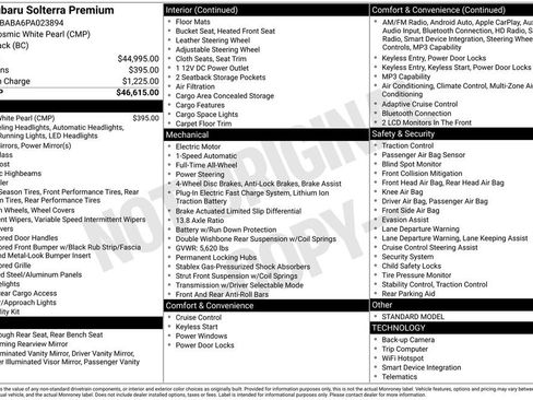 Certified 2023 Subaru Solterra Premium image 4