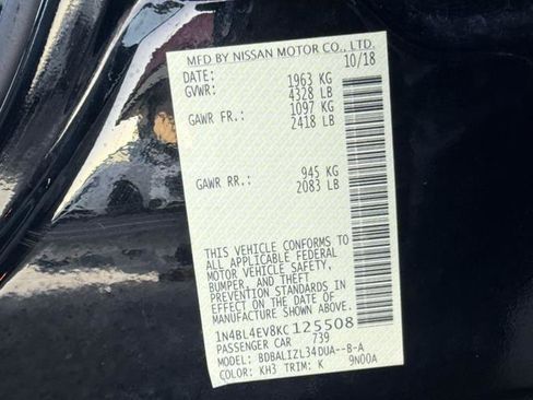 Used 2019 Nissan Altima 2.5 SL image 36