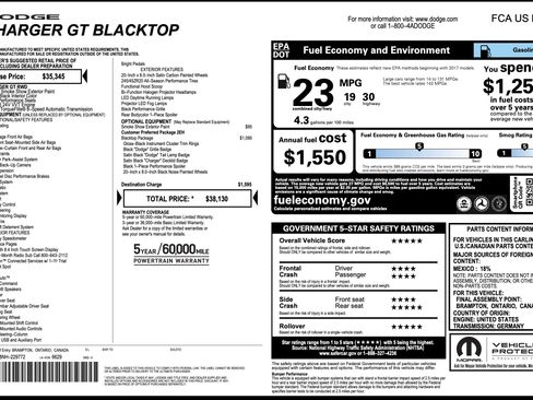 Used 2022 Dodge Charger GT w/ Blacktop Package image 4