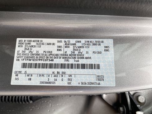 Used 2023 Ford F150 Lariat w/ Equipment Group 502A High image 42