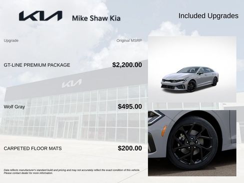 Used 2026 Kia K5 GT-Line w/ GT-Line Premium Package AWD/4WD image 6
