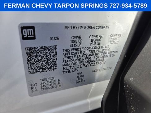 New 2026 Chevrolet Trax RS w/ Sunroof Package image 21