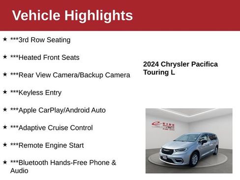 Used 2024 Chrysler Pacifica Touring-L FWD image 4