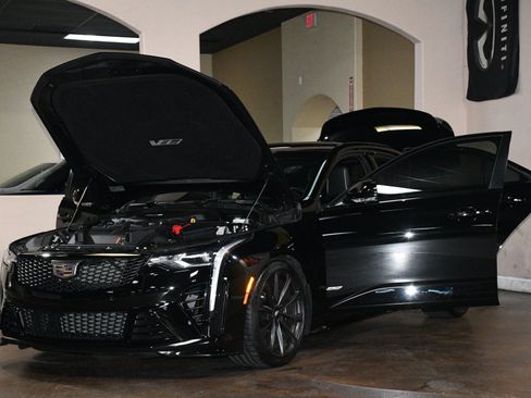 Used 2022 Cadillac CT4 V Blackwing w/ Driver Assist Package RWD image 90