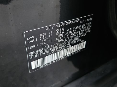 Used 2020 Subaru Outback Limited image 27