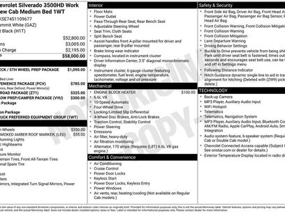 Used 2025 Chevrolet Silverado 3500 W/T