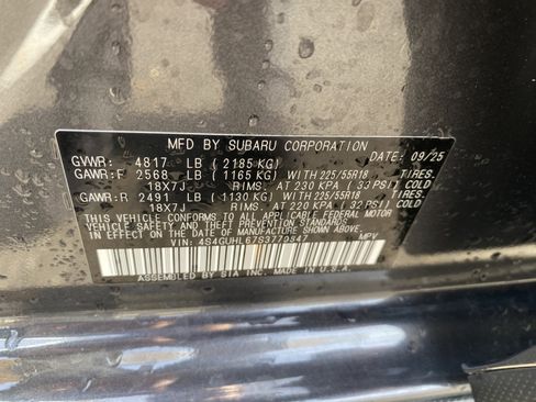 New 2025 Subaru Crosstrek 2.5i Limited image 27