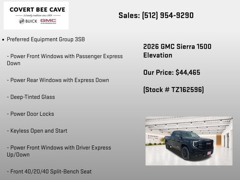 New 2026 GMC Sierra 1500 Elevation RWD image 7