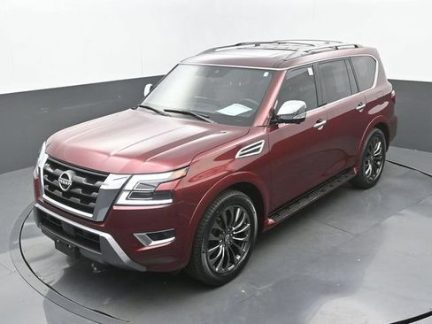 Used 2023 Nissan Armada Platinum w/ Captain's Chairs Package AWD/4WD image 35