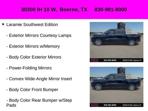 Used 2022 RAM 1500 Laramie w/ Laramie Southwest Edition AWD/4WD image 18