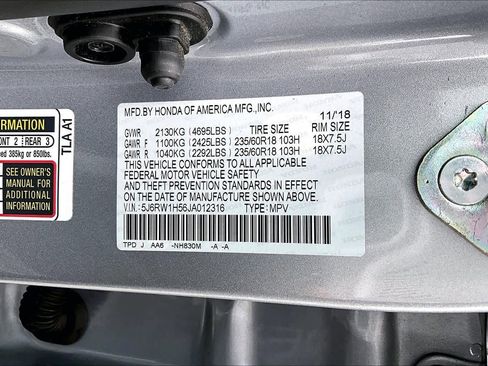 Used 2018 Honda CR-V EX image 36