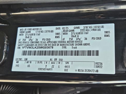 Used 2025 Ford F150 Lightning XLT image 56