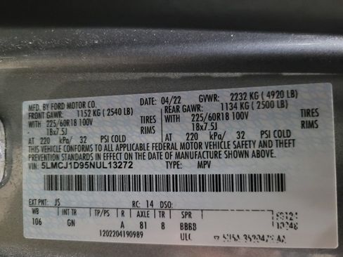 Used 2022 Lincoln Corsair AWD w/ Equipment Group 101A image 33