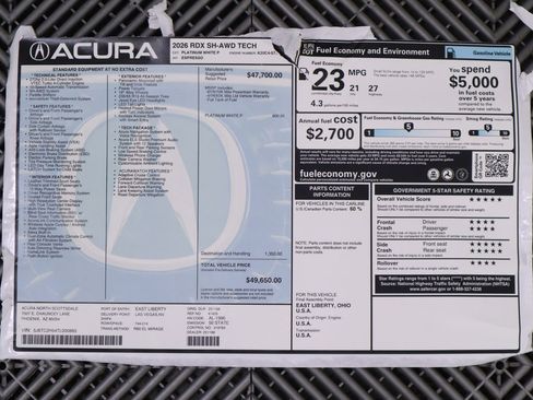 New 2026 Acura RDX w/ Technology Package image 9