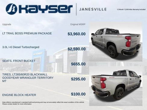 Certified 2025 Chevrolet Silverado 1500 LT Trail Boss w/ LT Trail Boss Premium Package AWD/4WD image 2