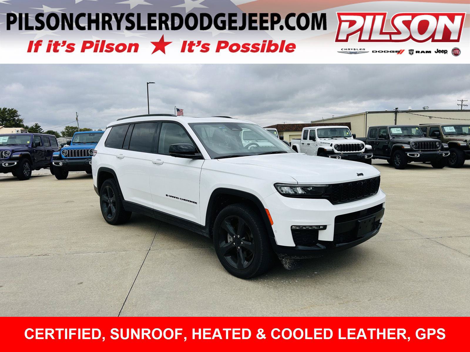 Used 2023 Jeep Grand Cherokee L Limited w/ Luxury Tech Group II AWD/4WD image 1