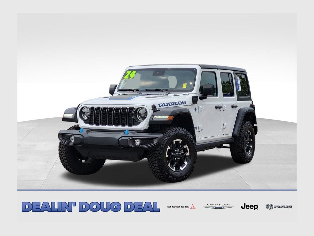 Used 2024 Jeep Wrangler Unlimited Rubicon 4xe AWD/4WD image 1