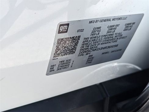 Used 2022 Chevrolet Tahoe LT w/ Luxury Package image 22