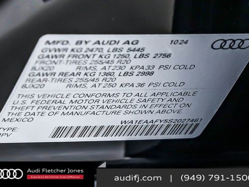 Used 2025 Audi Q5 2.0T Premium Plus w/ Premium Plus Package image 25