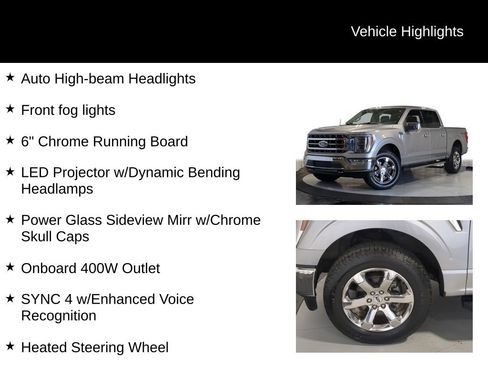 Used 2021 Ford F150 Lariat w/ Equipment Group 502A High AWD/4WD image 38