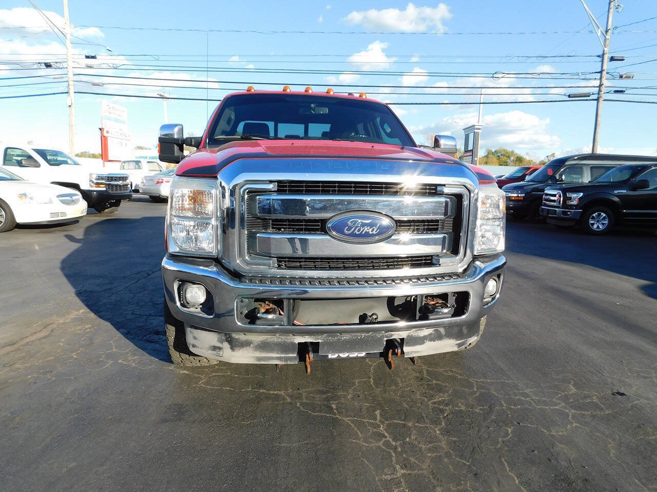 Used 2013 Ford F350 Lariat w/ Chrome Pkg AWD/4WD image 3