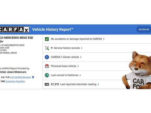 Used 2023 Mercedes-Benz EQE 350+ Sedan image 2