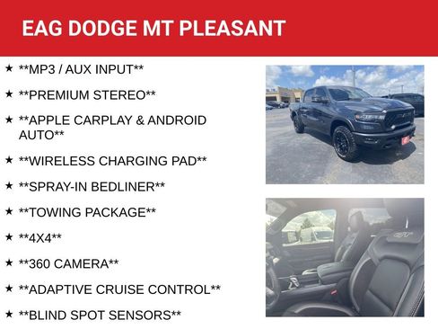 Used 2026 RAM 1500 Rebel w/ G/T Package AWD/4WD image 8