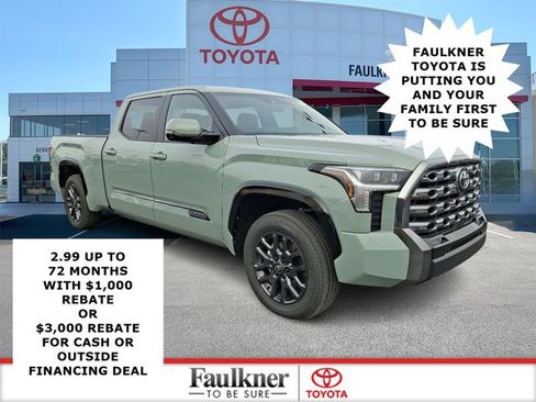 New 2026 Toyota Tundra Platinum image 1