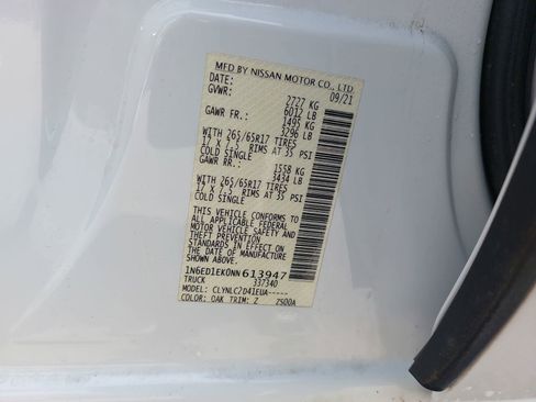 Used 2022 Nissan Frontier SV image 36