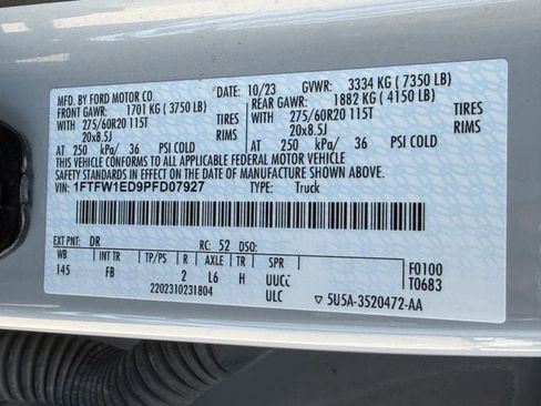 Used 2023 Ford F150 XLT w/ Equipment Group 302A High AWD/4WD image 28