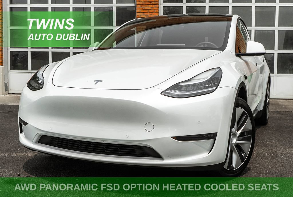 Used 2020 Tesla Model Y Long Range AWD/4WD image 1