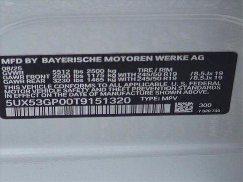 Certified 2026 BMW X3 xDrive30i AWD/4WD image 24