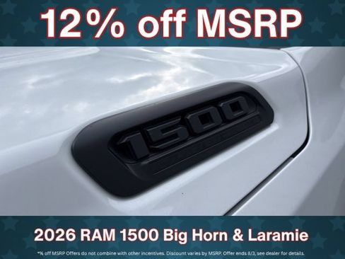 New 2026 RAM 1500 Big Horn AWD/4WD image 30