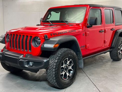 Used 2021 Jeep Wrangler Unlimited Rubicon w/ LED Lighting Group AWD/4WD image 1