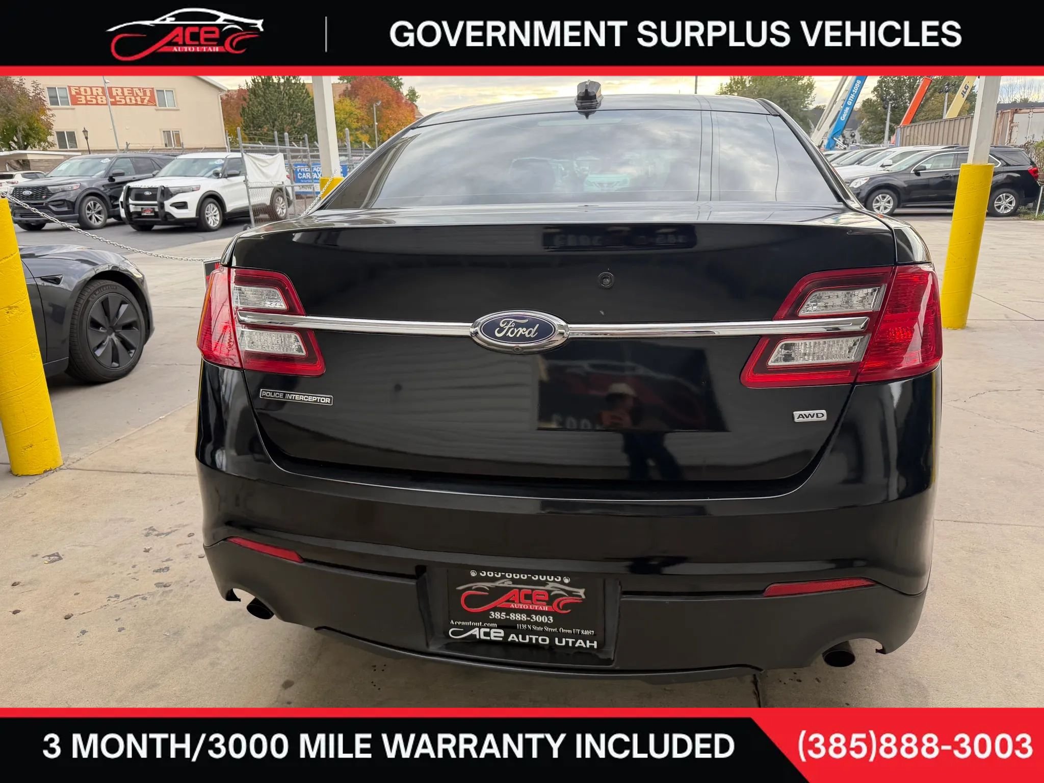Used 2019 Ford Taurus Police Interceptor AWD image 9