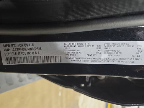 Used 2021 RAM 1500 TRX w/ TRX Level 2 Equipment Group image 36