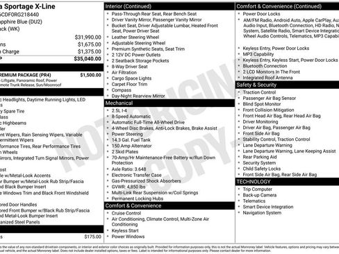 Used 2024 Kia Sportage X-Line w/ X-Line Premium Package image 8
