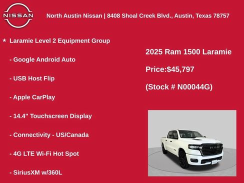 Used 2025 RAM 1500 Laramie w/ Night Edition AWD/4WD image 22