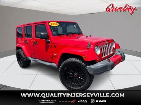 Used 2018 Jeep Wrangler Unlimited Sahara AWD/4WD image 1