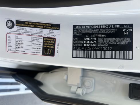 Certified 2023 Mercedes-Benz EQS 450+ SUV image 37